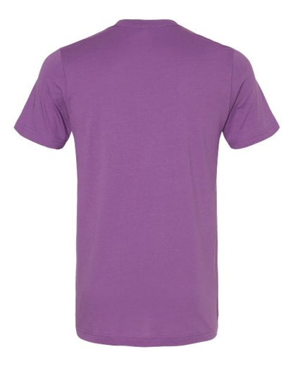 BELLA + CANVAS 3001 - Royal Purple (Back)
