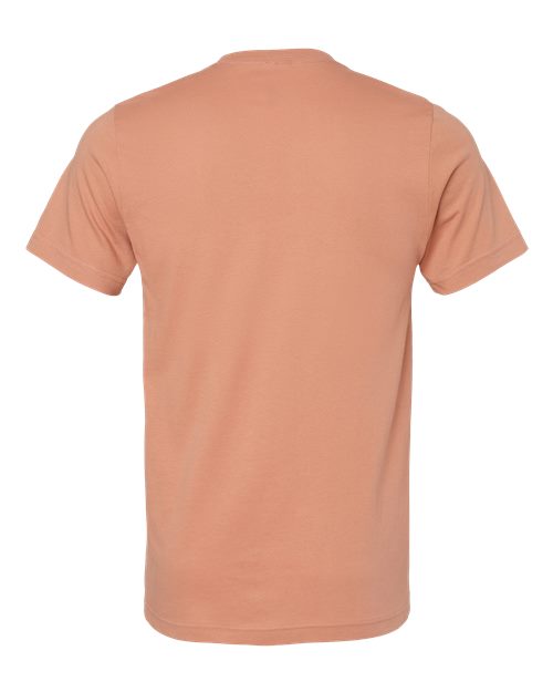 BELLA + CANVAS 3001 - Terracotta (Back)