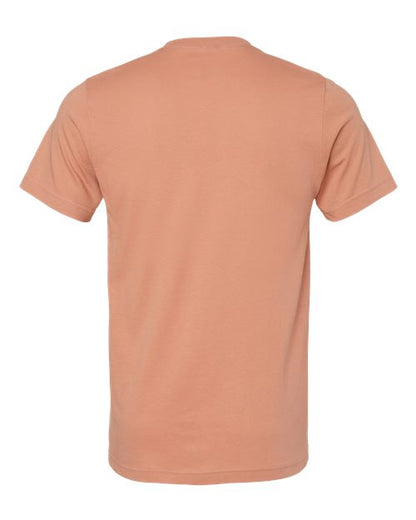 BELLA + CANVAS 3001 - Terracotta (Back)