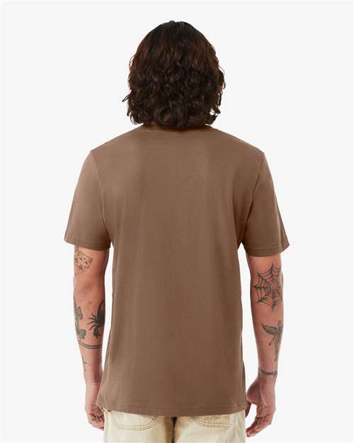 BELLA + CANVAS 3001 - Vintage Brown (Back)