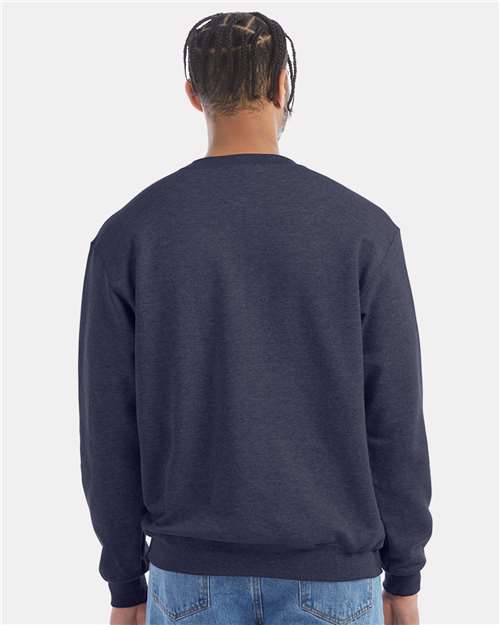 Champion S600 - Navy Heather (Back)