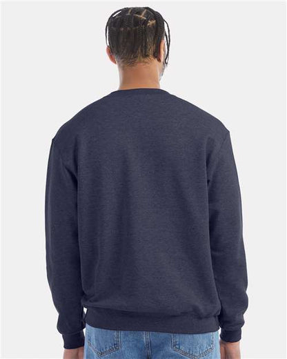 Champion S600 - Navy Heather (Back)