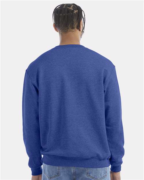 Champion S600 - Royal Blue Heather (Back)