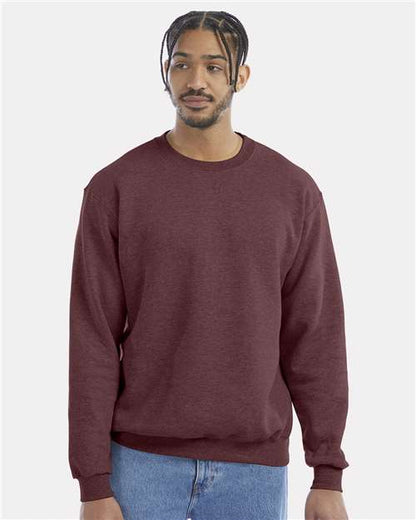 Champion S600 - Maroon Heather (Front)