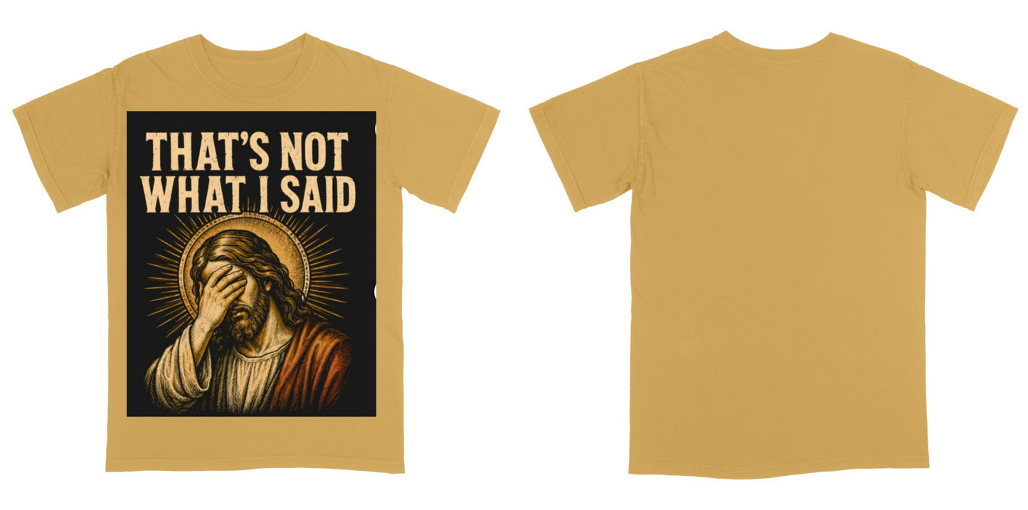 Comfort Colors 1717 — Mustard / 2XL