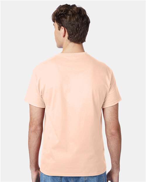 Hanes 5250 - Candy Orange (Back)