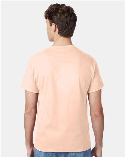 Hanes 5250 - Candy Orange (Back)