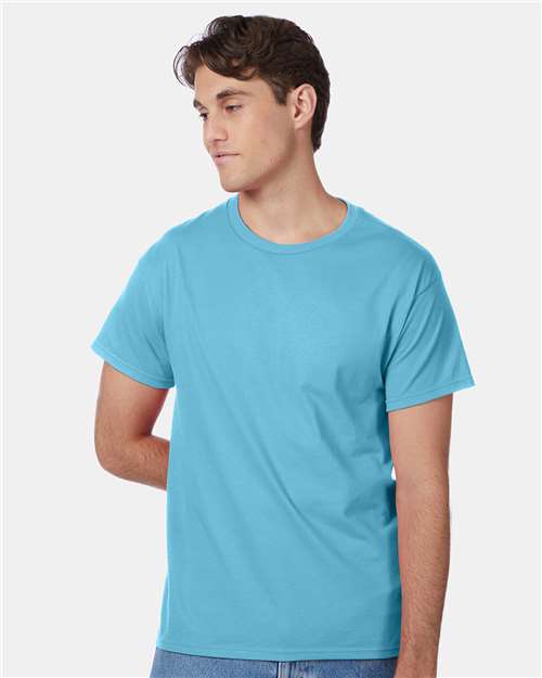 Hanes 5250 - Blue Horizon (Front)