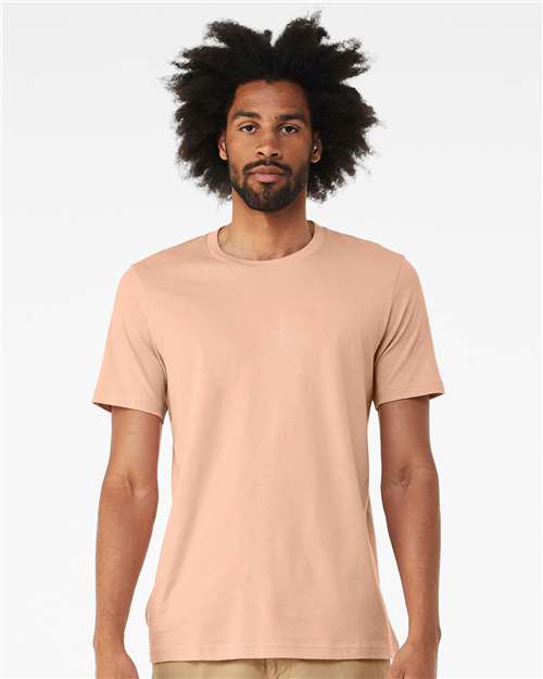BELLA + CANVAS 3001 - Peach (Front)