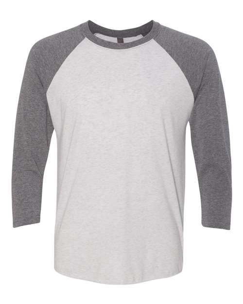Next Level 6051 - Premium Heather Sleeves/ Heather White Body (Front)