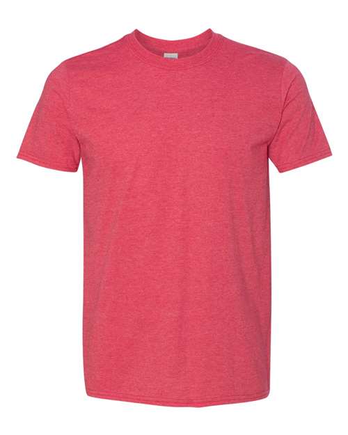 Gildan 64000 - Heather Red (Front)
