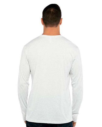 Next Level 6071 - Heather White (Back)