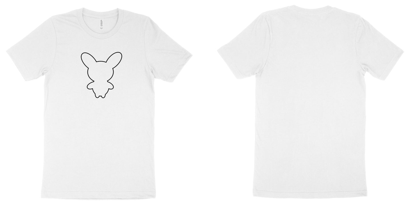 BELLA + CANVAS 3001 — White / M