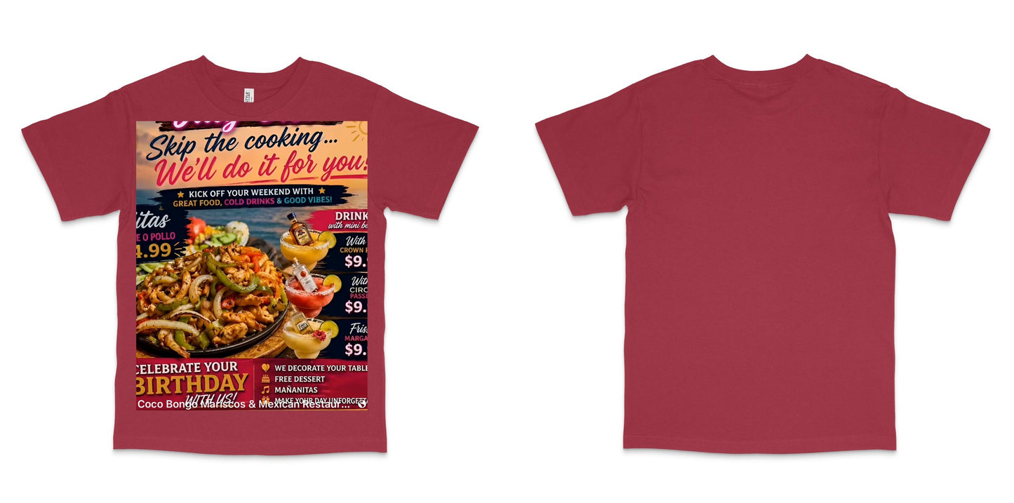 American Apparel 1301 — Cardinal / L