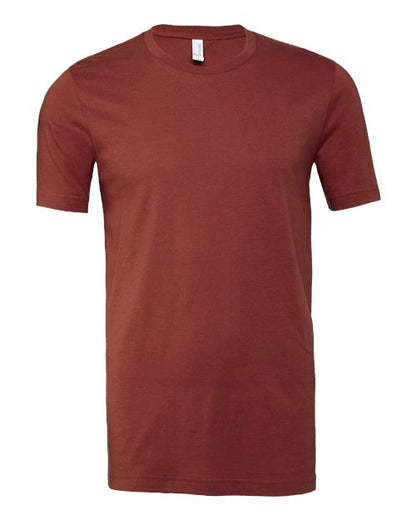 BELLA + CANVAS 3001 - Rust (Front)