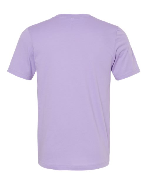 BELLA + CANVAS 3001 - Dark Lavender (Back)