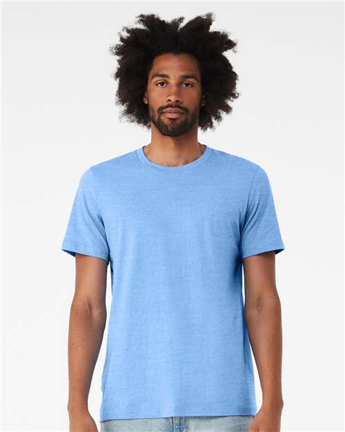 BELLA + CANVAS 3001 - Carolina Blue (Front)