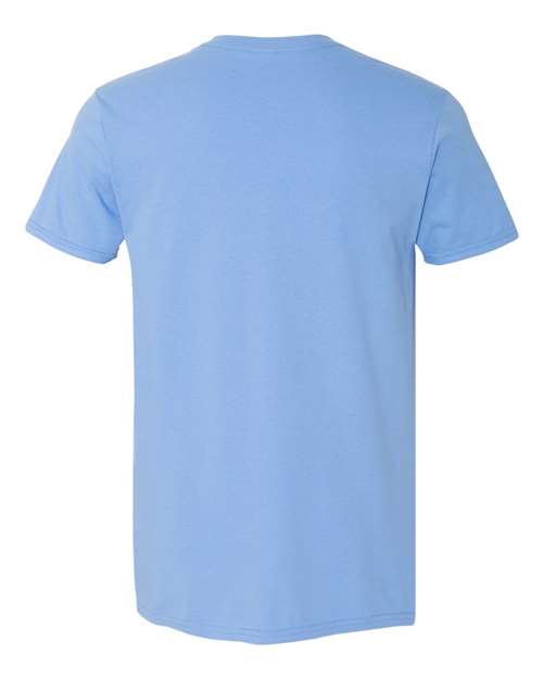 Gildan 64000 - Carolina Blue (Back)