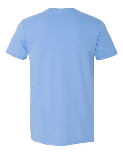 Gildan 64000 - Carolina Blue (Back)