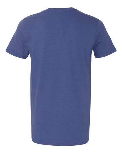 Gildan 64000 - Metro Blue (Back)