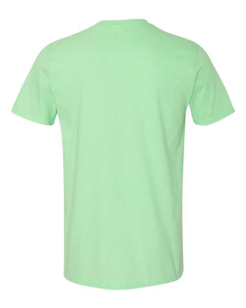 Gildan 64000 - Mint Green (Back)
