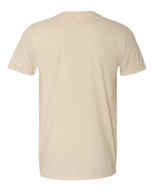 Gildan 64000 - Natural (Back)