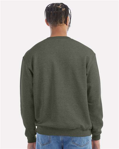 Champion S600 - Dark Green Heather (Back)