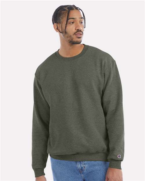 Champion S600 - Dark Green Heather (Front)