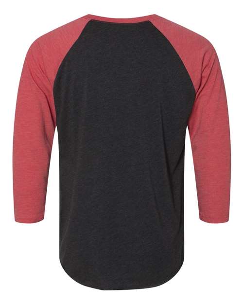 Next Level 6051 - Vintage Red Sleeves/ Vintage Black Body (Back)