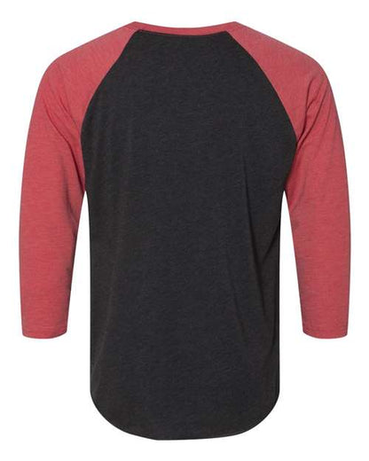 Next Level 6051 - Vintage Red Sleeves/ Vintage Black Body (Back)