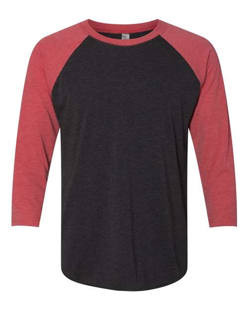 Next Level 6051 - Vintage Red Sleeves/ Vintage Black Body (Front)