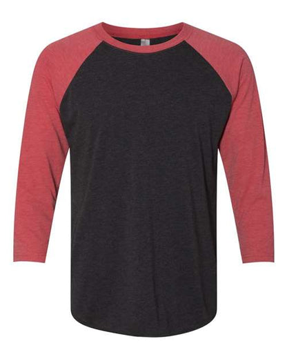 Next Level 6051 - Vintage Red Sleeves/ Vintage Black Body (Front)