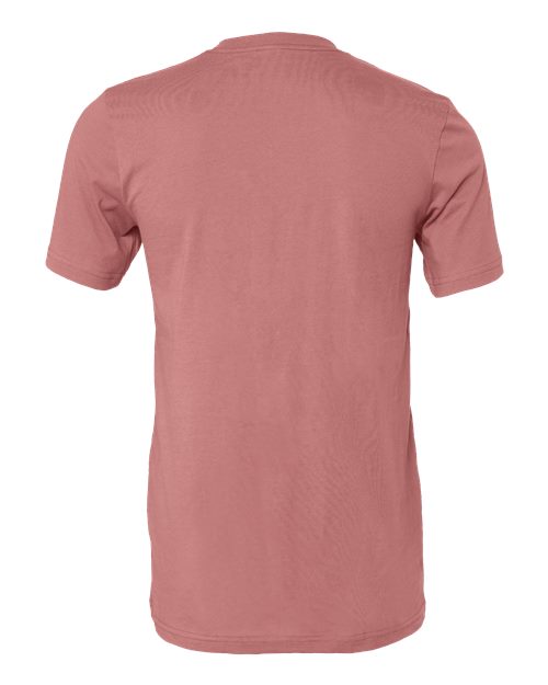 BELLA + CANVAS 3001 - Mauve (Back)