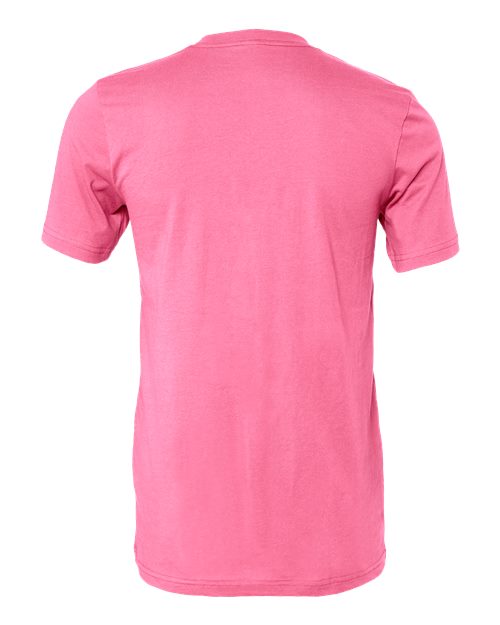 BELLA + CANVAS 3001 - Charity Pink (Back)