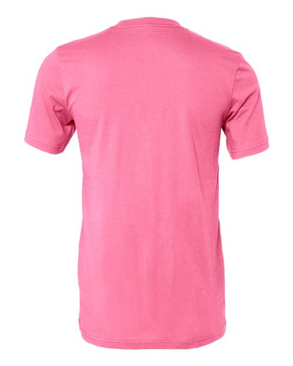 BELLA + CANVAS 3001 - Charity Pink (Back)