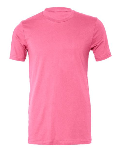 BELLA + CANVAS 3001 - Charity Pink (Front)