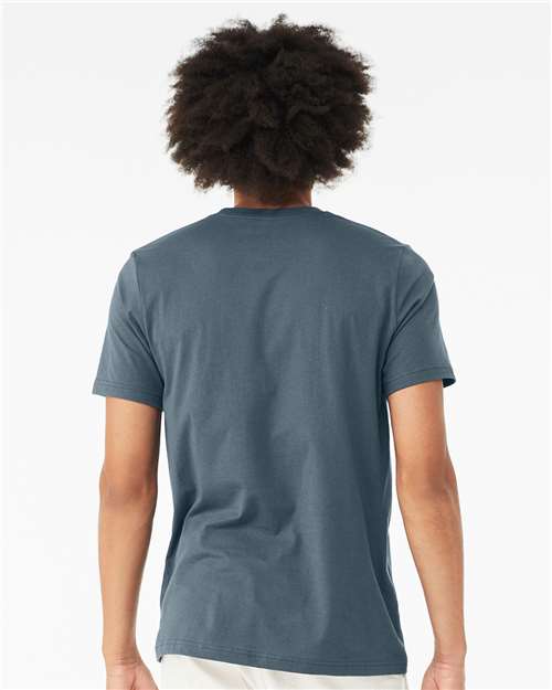 BELLA + CANVAS 3001 - Slate (Back)