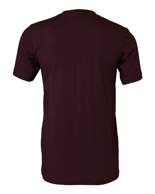 BELLA + CANVAS 3001 - Oxblood Black (Back)