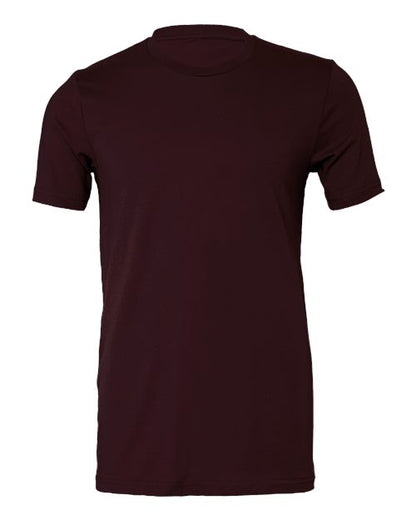 BELLA + CANVAS 3001 - Oxblood Black (Front)