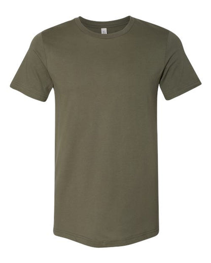 BELLA + CANVAS 3001 - Military Green (Front)