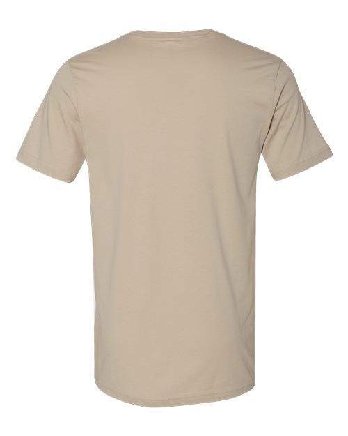 BELLA + CANVAS 3001 - Tan (Back)