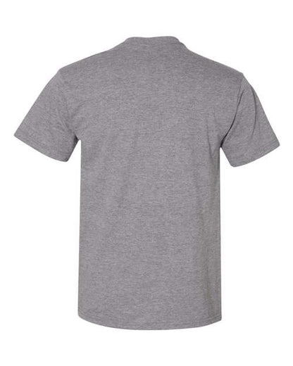 Gildan H000 - Graphite Heather (Back)