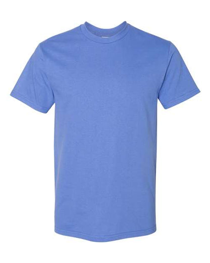 Gildan H000 - Flo Blue (Front)