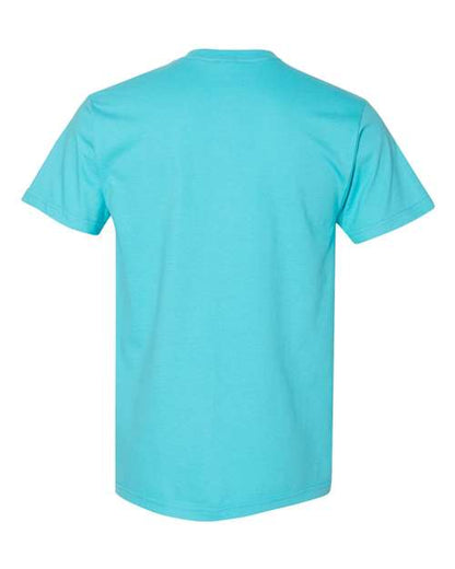 Gildan H000 - Lagoon Blue (Back)