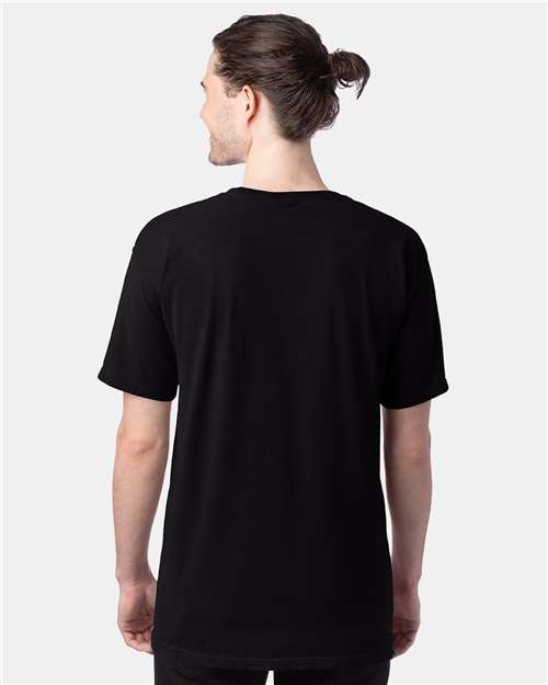 ComfortWash by Hanes GDH100 - Black (Back)