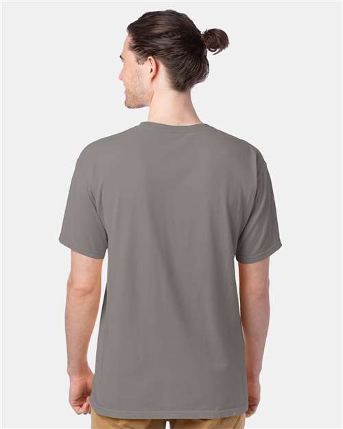 ComfortWash by Hanes GDH100 - Concrete Grey (Back)