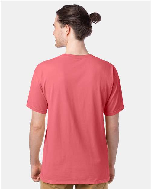 ComfortWash by Hanes GDH100 - Coral Craze (Back)