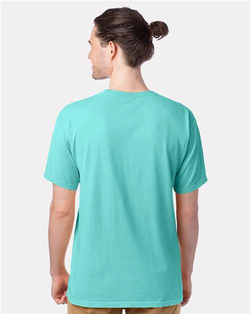 ComfortWash by Hanes GDH100 - Mint (Back)