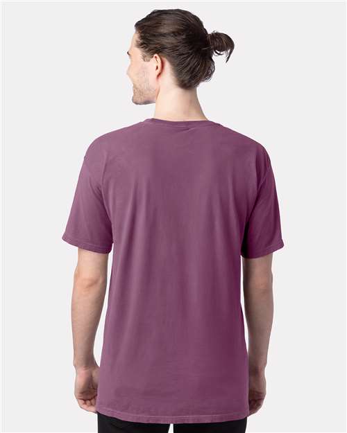 ComfortWash by Hanes GDH100 - Purple Plum Raisin (Back)