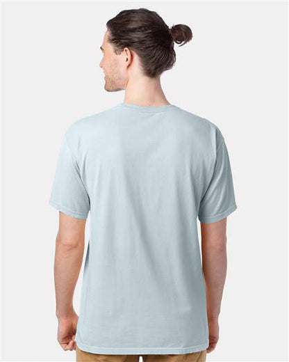 ComfortWash by Hanes GDH100 - Soothing Blue (Back)